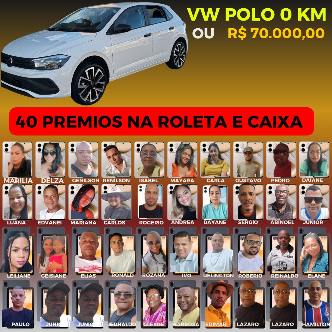 VOLKSWAGEN POLO 0KM OU R$ 70 MIL!