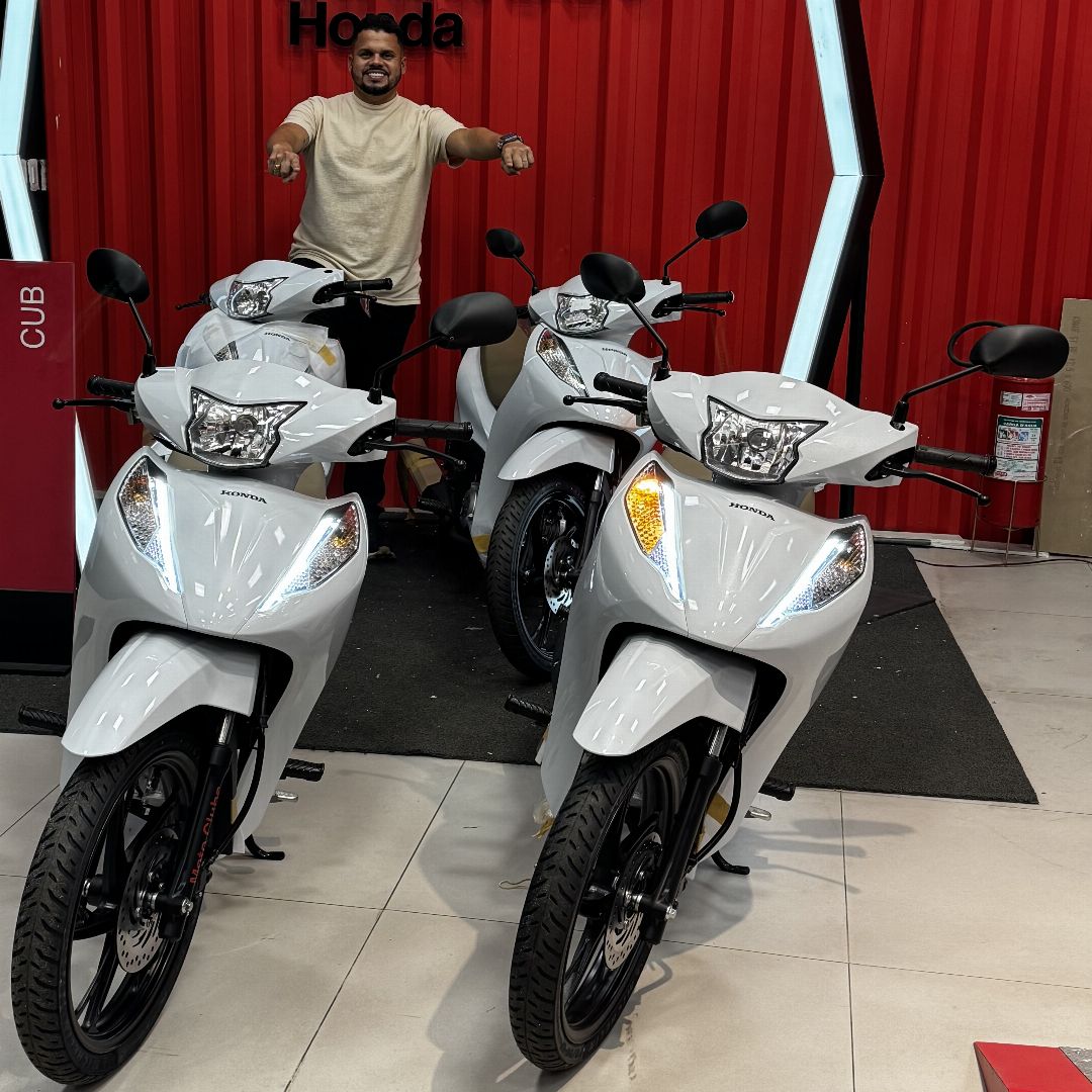 HONDA BIZ EX + 10 CELULARES NA ROLETA