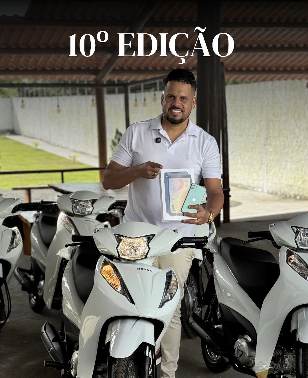 10° EDIÇÃO BIZ ES OKM + 10 TABLET + IPHONE 11 NA ROLETA