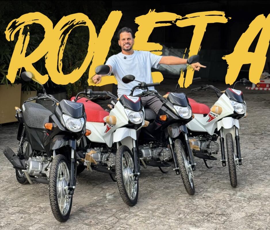 54ª EDIÇÃO – BYD DOLPHIN MINI 0KM + 4 MOTOS E 36 CELULARES NA ROLETAS PREMIADA