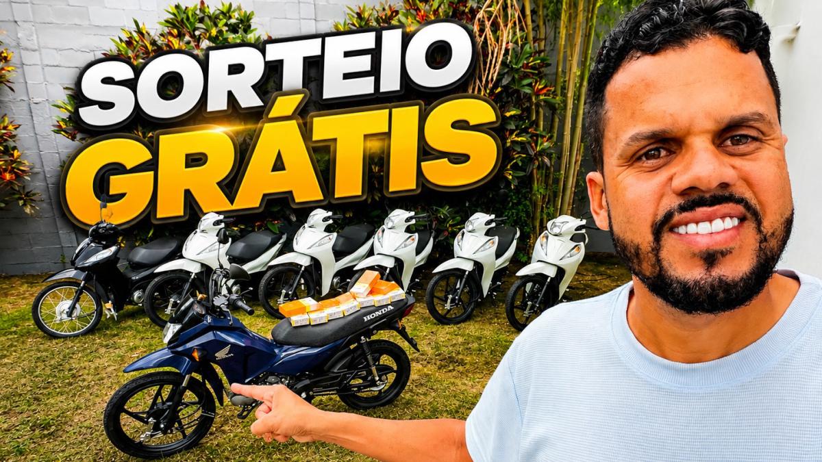 EDIÇÃO 68° SORTEIO GRÁTIS – HONDA POP 0KM! 🏍️🔥