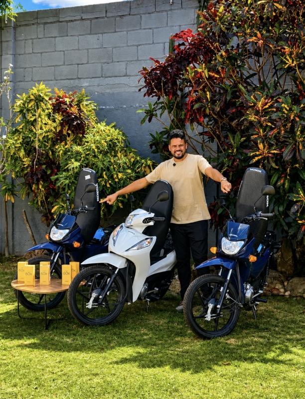 69 EDIÇÃO – 3 HONDA 0 KM 1 Prêmio Principal + 2 na Roleta + 10 Celulares