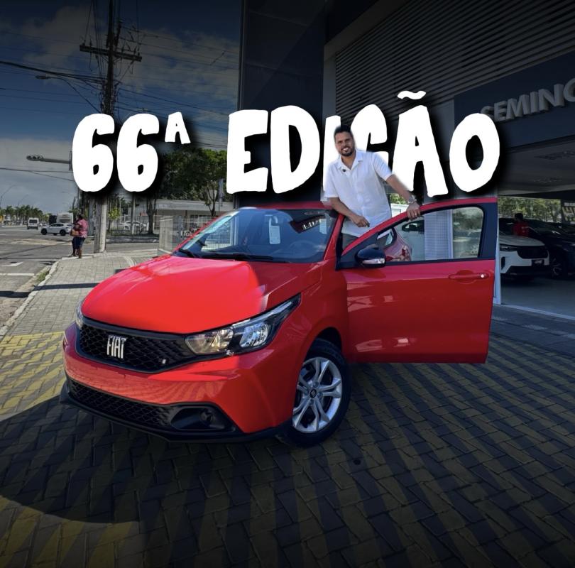 66° EDIÇÃO – 1 FIAT ARGO 0KM + 5 MOTOS HONDA E 20 CELULARES NA ROLETAS PREMIADA