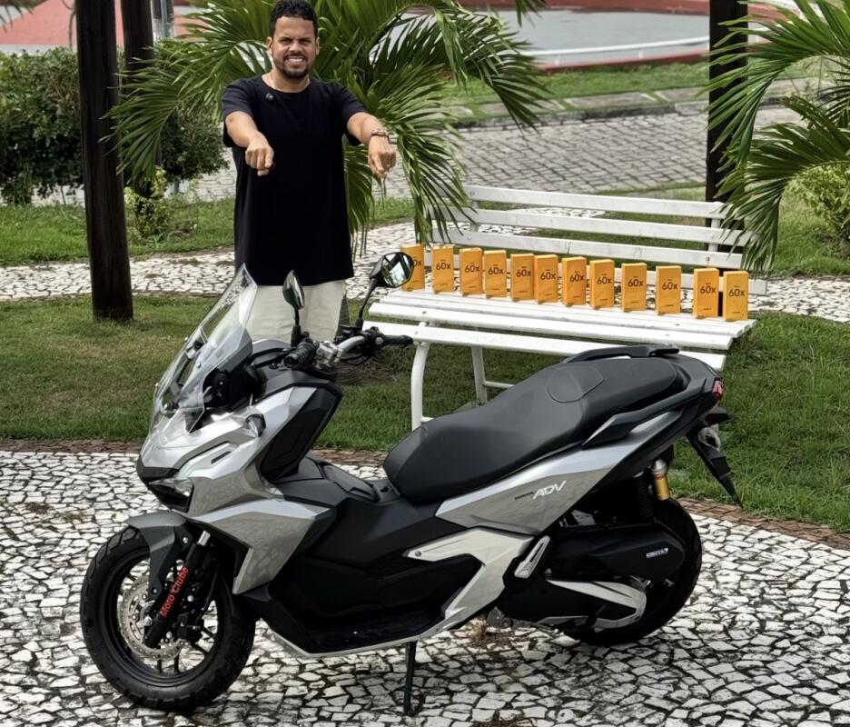 53ª EDIÇÃO – RAPIDINHA 1 HONDA ADV  + 30 CELULARES ROLETAS PREMIADA - LOTEP
