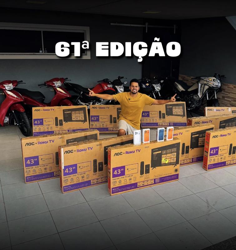 61ª EDIÇÃO – 4 MOTOS HONDA 4 17 PRO MAX 10 TV 43